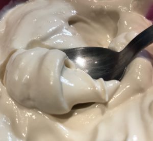 yaourt de soja et coco très onctueux