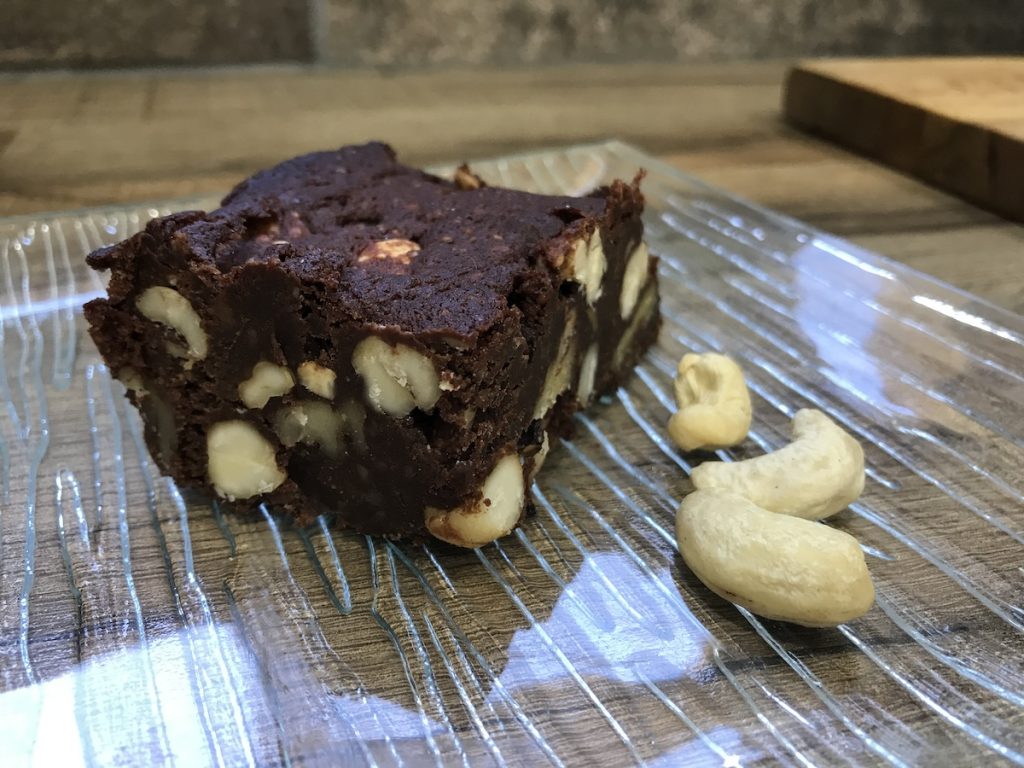 brownie aux noix de pécan et de cajou