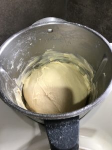 Fin du pétrissage